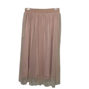 H&M Blush Dusty Rose Ballerina Tulle Skirt Size 8